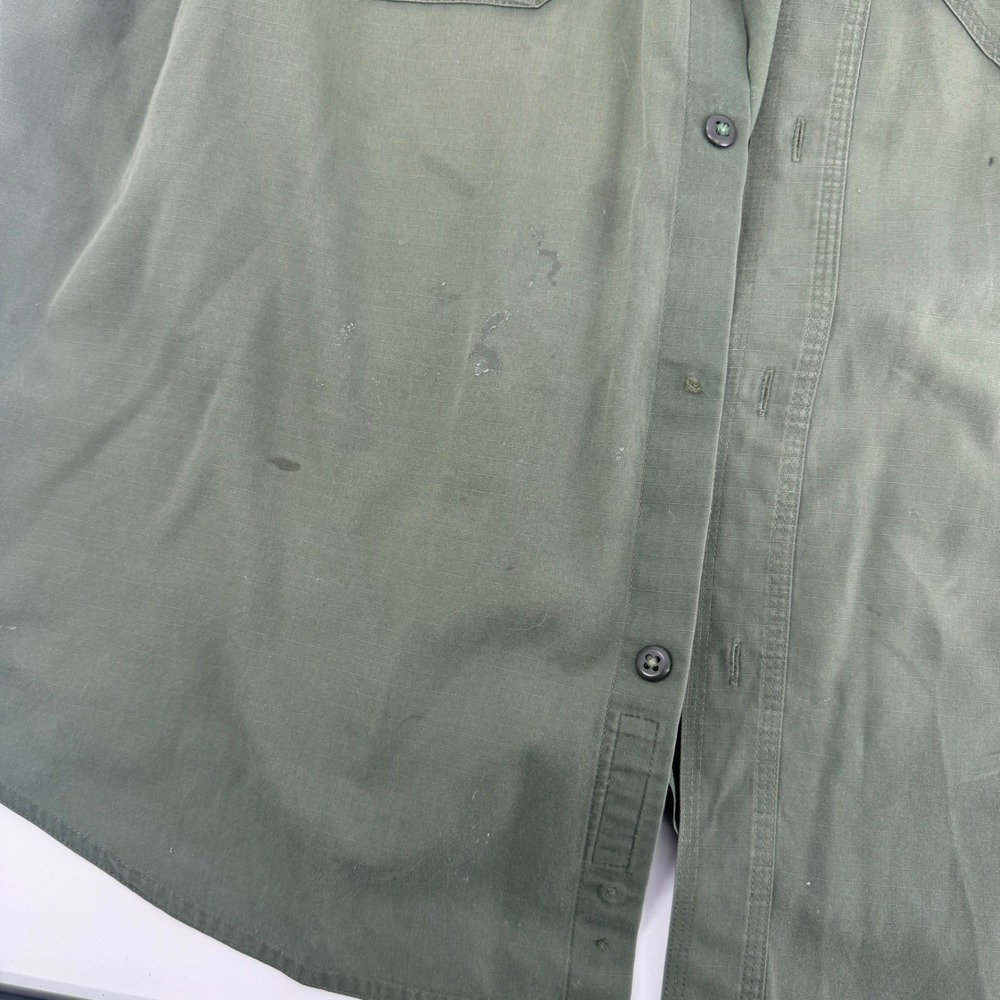5.11 Tactical Series Men's XL Regular Short Sleeve Utility Work Shirt Green - Picture 2 of 3